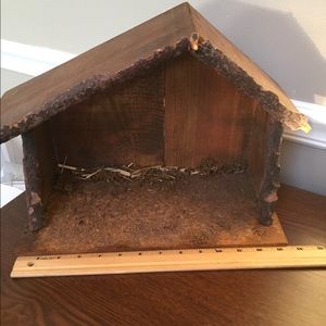 COPY - Wooden Crèche aka Manger